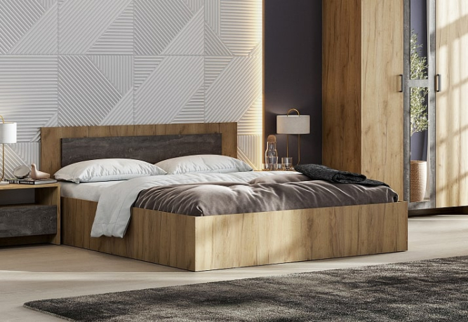 Кровать двойная универсальная МСП 1