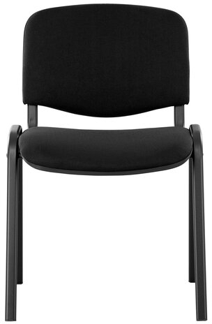 Стул для персонала и посетителей BRABIX &quot;Iso CF-005&quot;, черный каркас, ткань черная, 531971