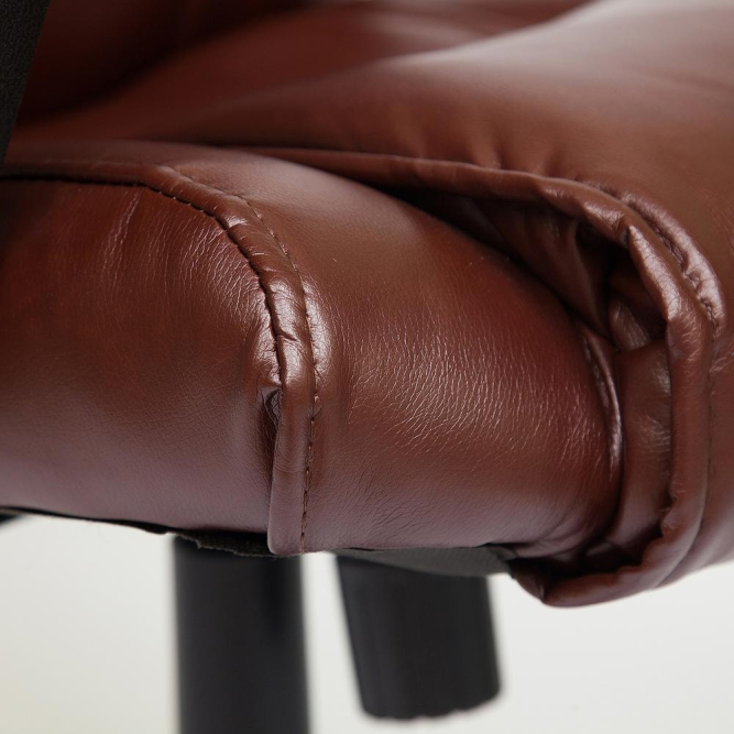 Кресло BERGAMO кож/зам, коричневый, 2 TONE