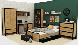 Детская Лофт (молодежная) комплект 2