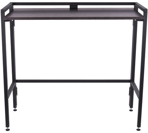 Стол BRABIX "Smart CD-010", 1000х505х795 мм, ЛОФТ, складной, металл/ЛДСП ясень, каркас черный, 641877