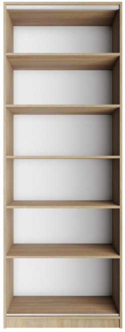 Шкаф Локер 2-х дверный (Гармошка) Сонома