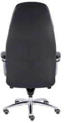 Кресло офисное "EPIK" A-181-G, мультиблок, натуральная кожа, черное