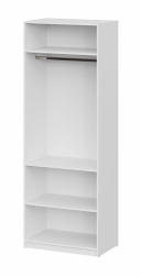 Шкаф 2-створчатый ШК 5 (800) Белый текстурный