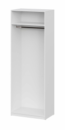 Шкаф 2-створчатый ШК 5 (800) Белый текстурный