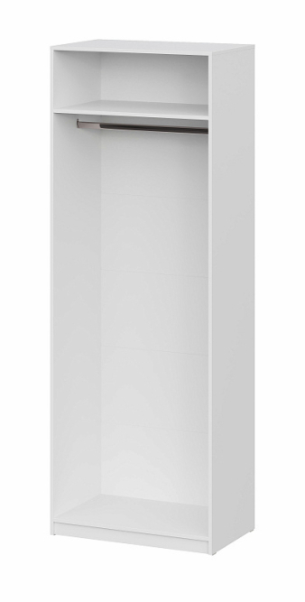 Шкаф 2-створчатый ШК 5 (800) Белый текстурный