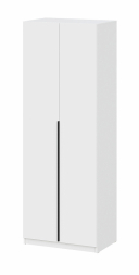 Шкаф 2-створчатый ШК 5 (800) Белый текстурный