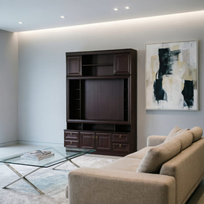 Шкаф многоцелевой 1600 "Инна" 603 (денвер темный)