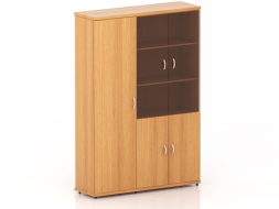 Шкаф высокий КЭ108 (КЭ24+КЭ17+КЭ28+КЭ22*2+БСКТ410*2+ФС03*2)