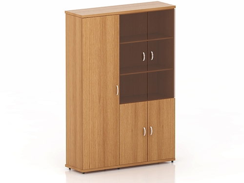 Шкаф высокий КЭ108 (КЭ24+КЭ17+КЭ28+КЭ22*2+БСКТ410*2+ФС03*2)