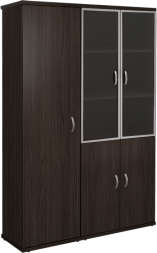 Шкаф высокий КЭ108 (КЭ24+КЭ17+КЭ28+КЭ22*2+БСКТ410*2+ФС03*2)