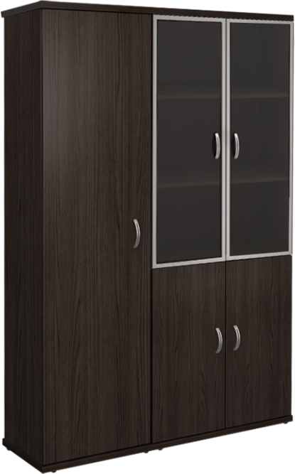 Шкаф высокий КЭ108 (КЭ24+КЭ17+КЭ28+КЭ22*2+БСКТ410*2+ФС03*2)