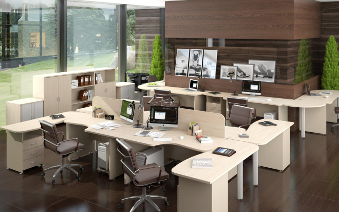 Комплект офисной мебели Модерн №3