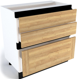 Стол Сити СЯ-80 с ящиками (800*450*820) без столешницы