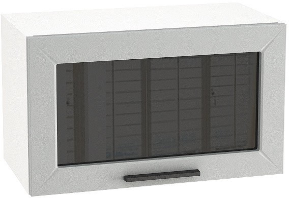 Шкаф верхний горизонт. со стеклом с 1 ств. ШВГС 600 Глетчер