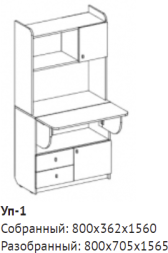 Уголок для письма УП-1