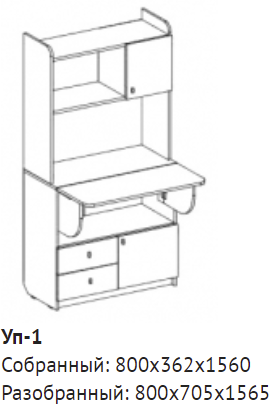 Уголок для письма УП-1