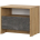 Тумба прикроватная МСП 1 (Дуб Золотой/Камень тёмный)