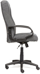Кресло СН833 ткань/сетка, серая/серая, 207/12