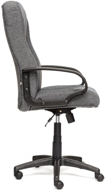 Кресло СН833 ткань/сетка, серая/серая, 207/12