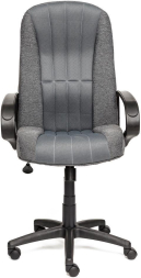 Кресло СН833 ткань/сетка, серая/серая, 207/12