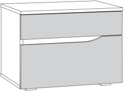 Тумба прикроватная Муссон 16.03