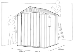 Сарай Дарвин 6х6 (Darwin 6x6), коричневый