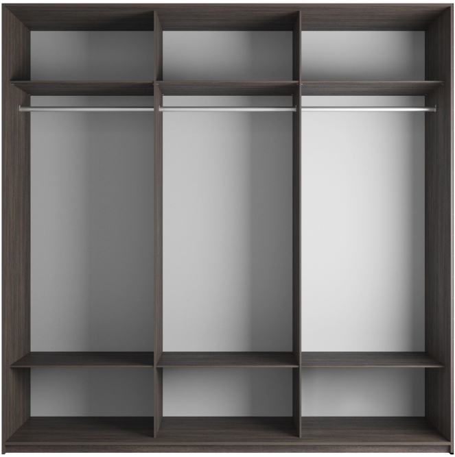 Шкаф-купе Эста 3-х дверный (ЛДСП) Венге Мали