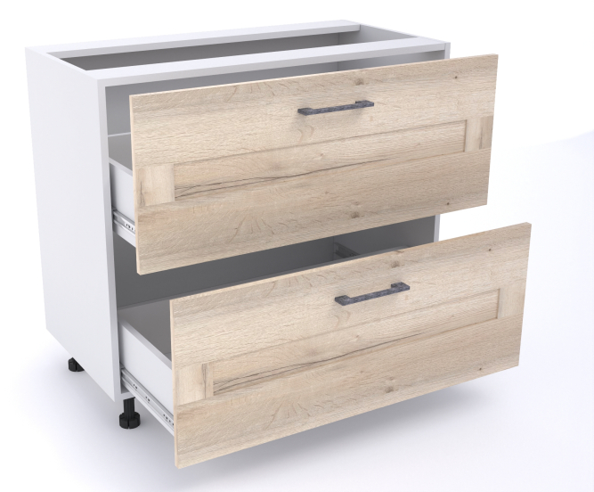 Стол Дублин СЯ(2)-90 с ящиками без столешницы