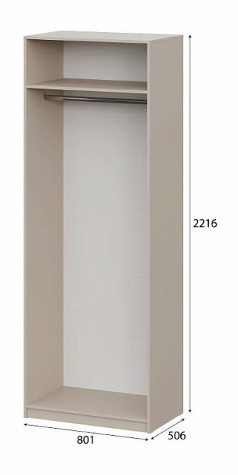 Шкаф 2-створчатый ШК 5 (800) Меланж