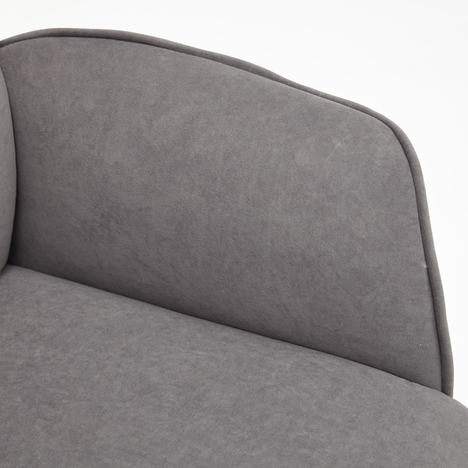 Кресло CHARM флок , серый, 29