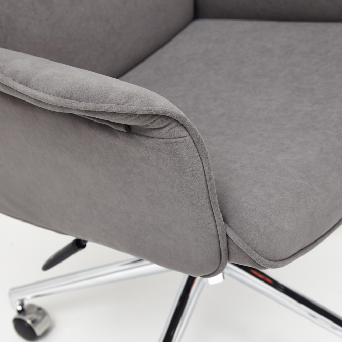 Кресло CHARM флок , серый, 29
