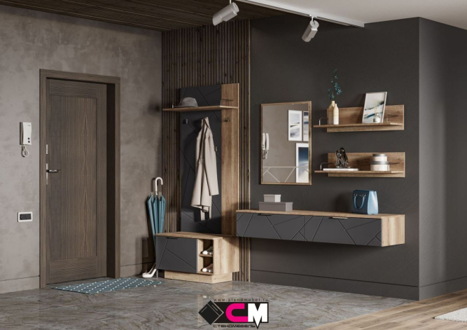 Прихожая Даллас комплект 2