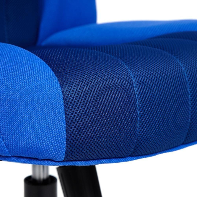 Кресло СН833 ткань/сетка, синий/синий, 2601/10