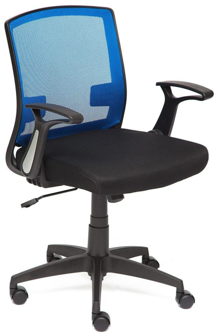 Кресло Scout ткань, черный/синий