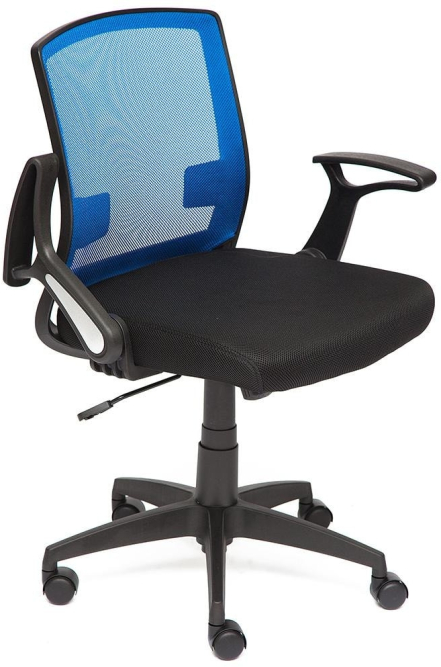 Кресло Scout ткань, черный/синий