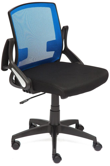 Кресло Scout ткань, черный/синий