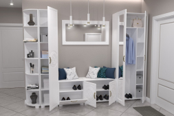 Тумба «Монблан» МБ-30К белое дерево