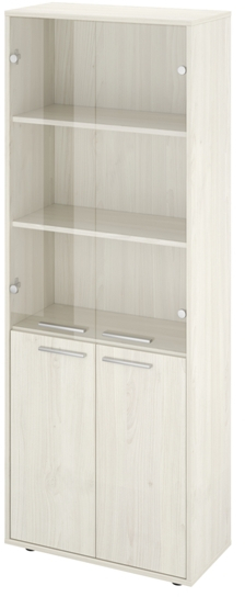 Шкаф закрытый со стеклом   КЦ28