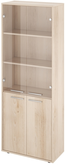 Шкаф закрытый со стеклом   КЦ28