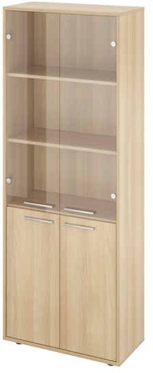 Шкаф закрытый со стеклом   КЦ28