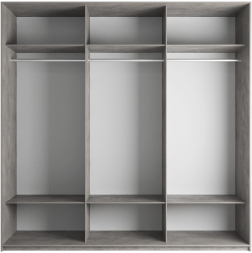 Шкаф-купе Эста 3-х дверный (ЛДСП) Бетон