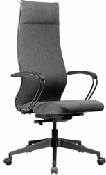 Кресло МЕТТА "ErgoLife" 10 B1-162K, пластик, синхромеханизм, ткань, темно-серое