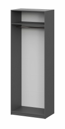 Шкаф 2-створчатый ШК 5 (800) Графит