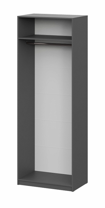 Шкаф 2-створчатый ШК 5 (800) Графит