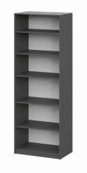 Шкаф 2-створчатый ШК 5 (800) Графит