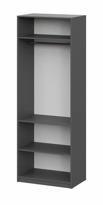 Шкаф 2-створчатый ШК 5 (800) Графит