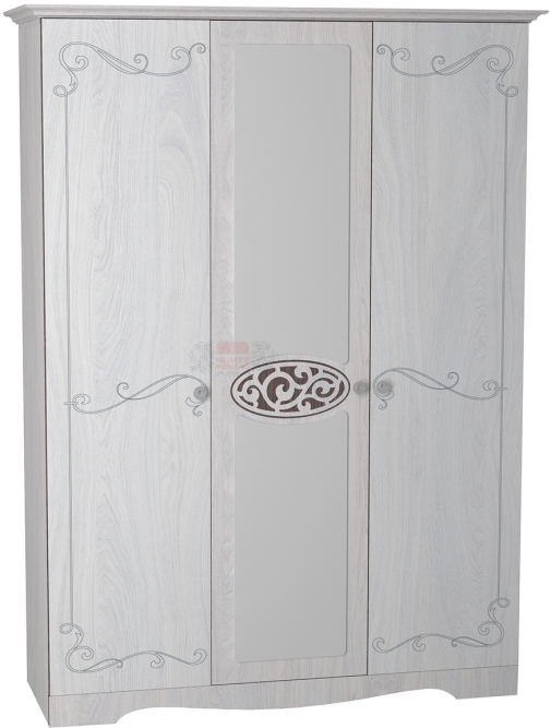 Шкаф 3-х дв. для одежды и белья Ольга 12
