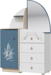 Комод с зеркалом Бриз