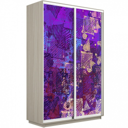 Шкаф-купе Экспресс 2-х дверный (Фото №1012)